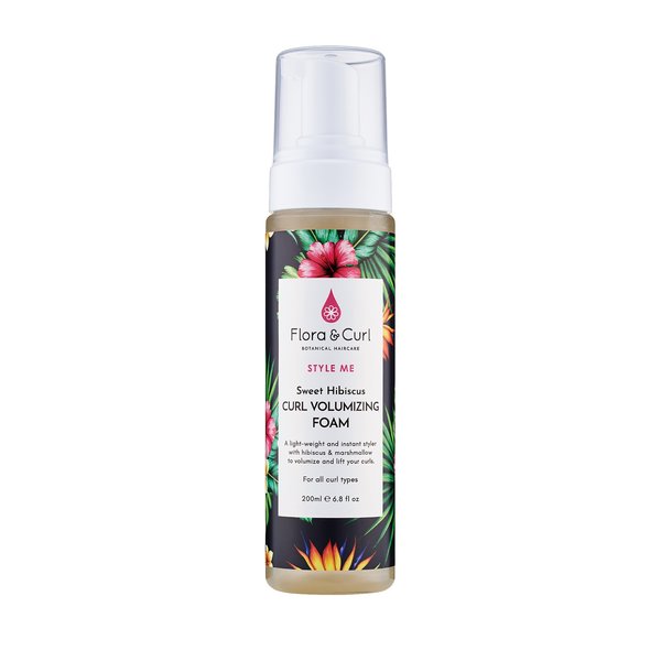 Flora & Curl STYLE ME - Sweet Hibiscus Curl Volumizing Foam (200ml)