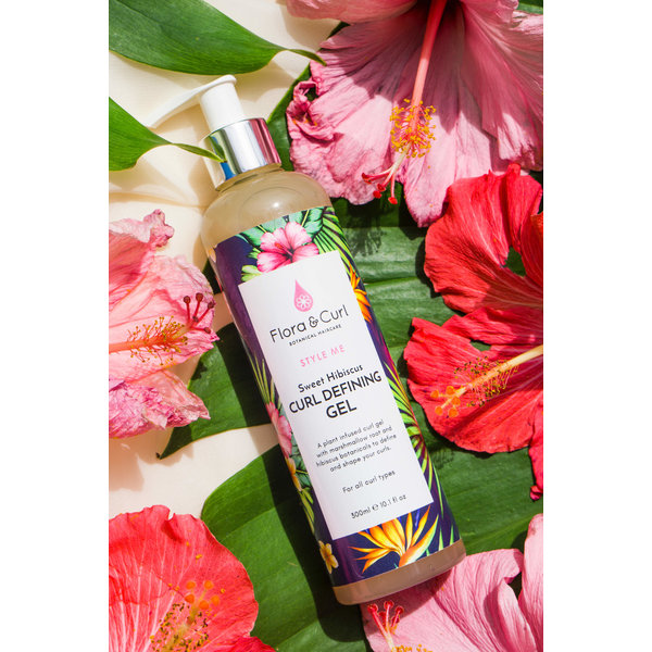 Flora & Curl Flora & Curl - Kruldefinierende gel - Definieert krullen zonder uitdrogen - Vermindert kroezen en voegt glans toe - 300ml