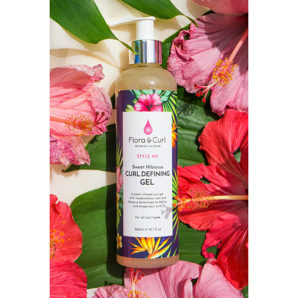 Flora & Curl Flora & Curl - Kruldefinierende gel - Definieert krullen zonder uitdrogen - Vermindert kroezen en voegt glans toe - 300ml
