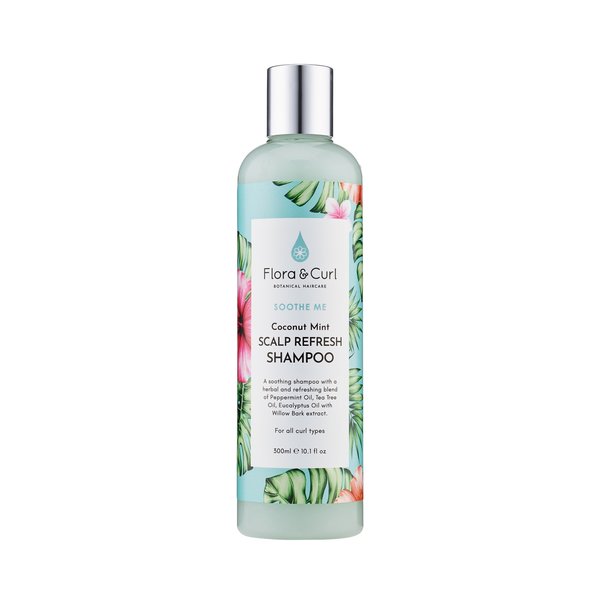 Flora & Curl SOOTHE ME - Coconut Mint Scalp Refresh Shampoo (300ml)