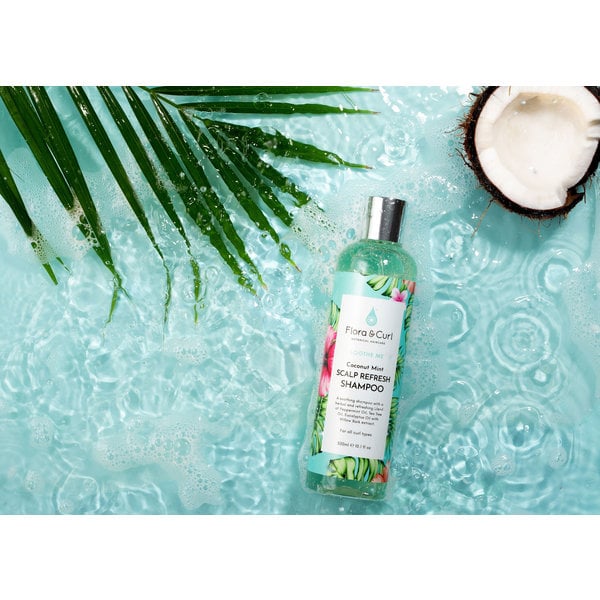 Flora & Curl SOOTHE ME - Coconut Mint Scalp Refresh Shampoo (300ml)