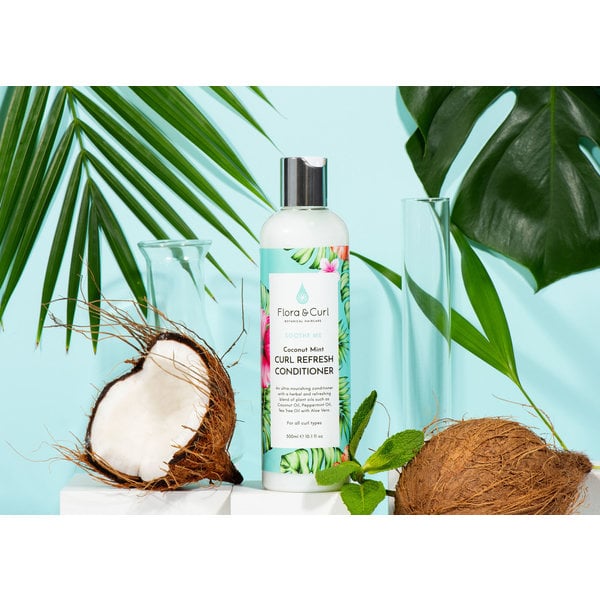 Flora & Curl SOOTHE ME - Coconut Mint Curl Refresh Conditioner (300ml)