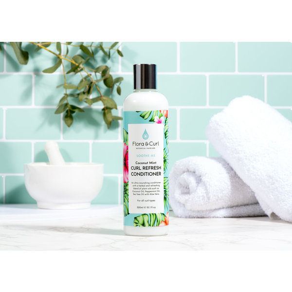 Flora & Curl SOOTHE ME - Coconut Mint Curl Refresh Conditioner (300ml)