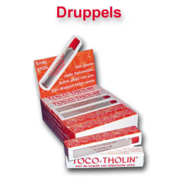Toco-Tholin Toco-Tholin - Druppels - Verlicht, opent de luchtwegen - Helpt bij huidverzorging en insectenbeten - 6ml