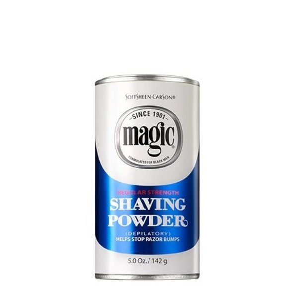 Magic Shave Magic Regular Strength Razorless Shaving Powder (Blue)