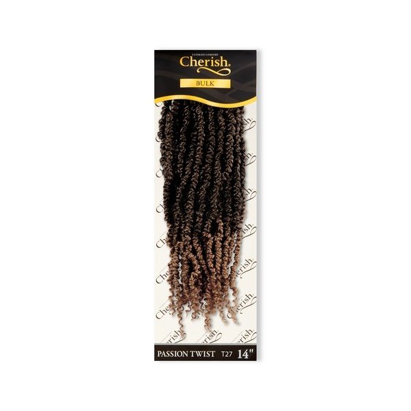 Cherish Cherish - Hair twists - Voorgedraaid voor snelle installatie - Lichtgewicht en comfortabel draagbaar - Geeft natuurlijke glans en volume - 35,56cm