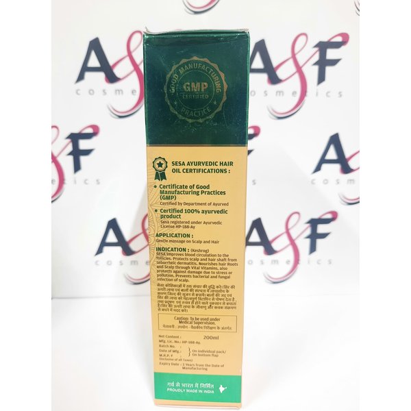 Sesa Ayurvedic Hair Oil 200ml Aandf Cosmetics 1975