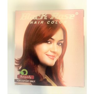 Black rose hair colour #burgundy