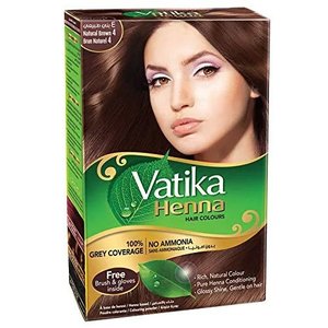 Vatika Henna Hair Color #Natural Brown