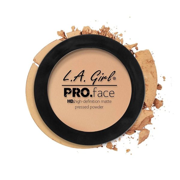 LA Girl Pro Face Matte Pressed Powder - Nude Beige (GPP605)