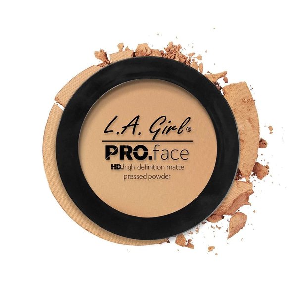 LA Girl Pro Face Matte Pressed Powder - Soft Honey (GPP608)