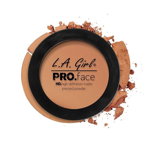 LA Girl Pro Face Matte Pressed Powder - Warm Caramel (GPP612)