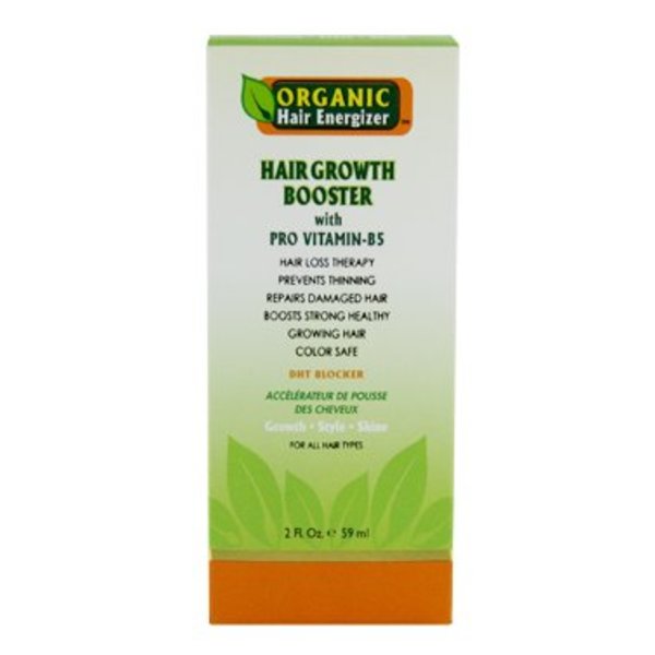 Organic Hair Energizer Organic Hair Energizer - Haargroeilotion - Blokkeert DHT en stimuleert groei - Zuivert en activeert haarzakjes - Maakt haar zacht en glanzend - 59ml