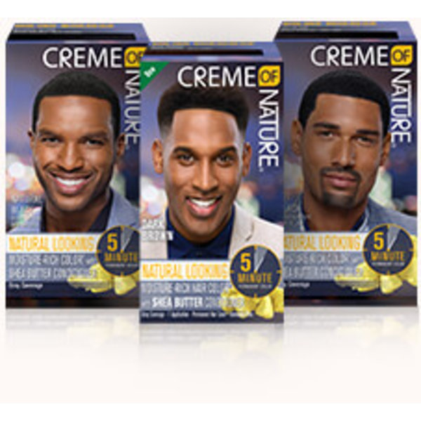 Creme of Nature Creme of Nature - Haarkleuring - Werkt in 5 minuten voor natuurlijke grijsdekking - Verrijkt met sheaboter voor verzorging