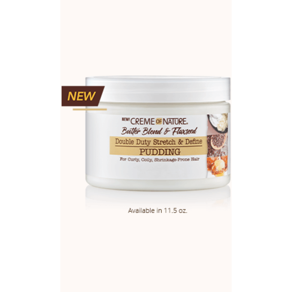 Creme of Nature Creme of Nature - Stylingpudding - Minimaliseert krimp en verbetert kruldefinitie - Hydrateert en beschermt tegen breuk
