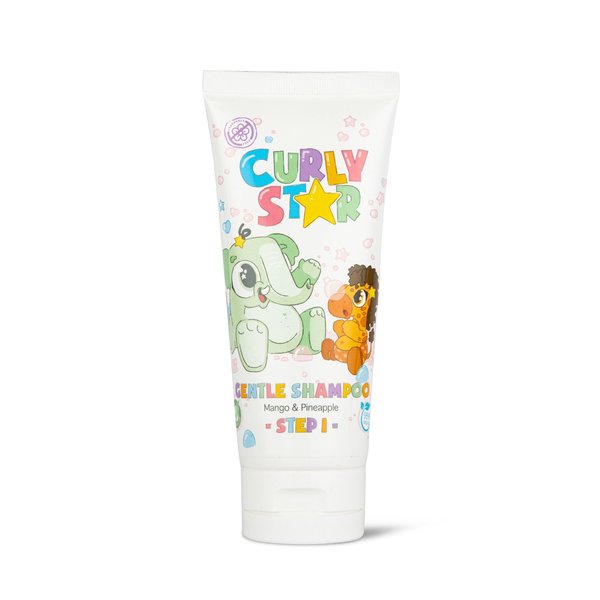 Curly Star Gentle Shampoo 200ml Fragrance Free / No Parfum