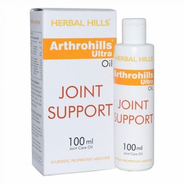 Herbal Hills Ayurvedic Joint Pain Oil – Arthro Forte (100ml)