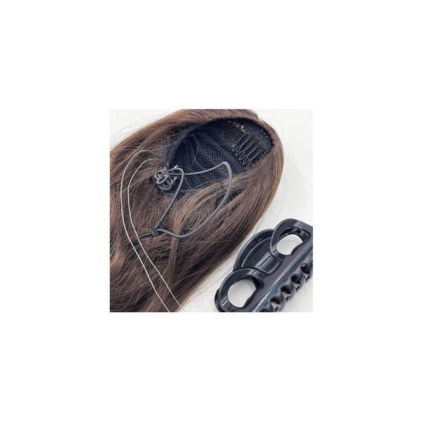 Sleek Hair Sleek Hair - Ponytail - Geeft direct lengte en volume - Lichtgewicht en comfortabel dragen - Natuurlijke rechte finish - 45,72cm