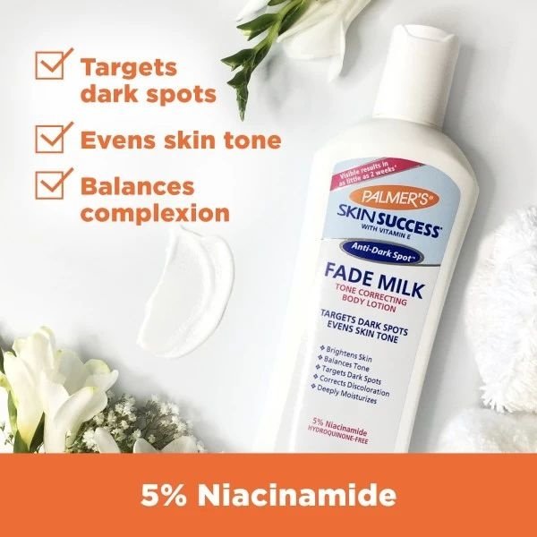 Palmer's Palmer's - Anti-vlekkenmelk - Vermindert donkere vlekken en ongelijkmatige teint - Hydrateert en versterkt elasticiteit - 250ml