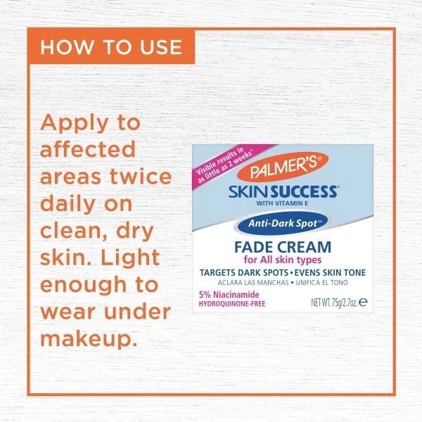 Palmer's Skin Success Anti-Dark Spot Fade Cream, for all Skin Types 75g