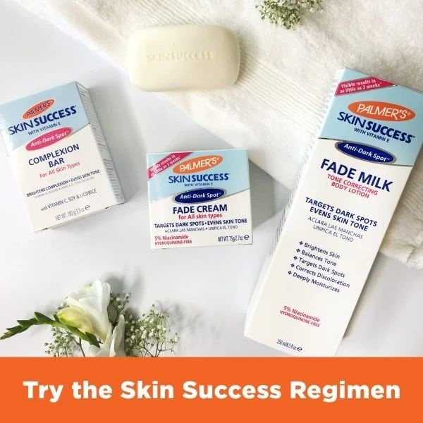 Palmer's Palmer's - Creme - Corrigeert donkere vlekken en ouderdomsvlekken - Verheldert, egaliseert de huid - Alle huidtypes - 75g
