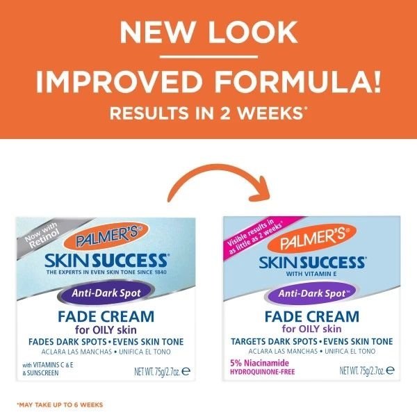 Palmer's Palmer's - Anti-dark spot creme - Verheldert en egaliseert de huid - Speciaal voor vette huid - 75g