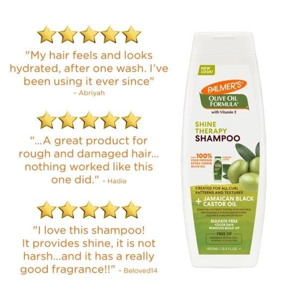 Palmer's Olive Oil Formula Shine Therapy Shampoo 400ml