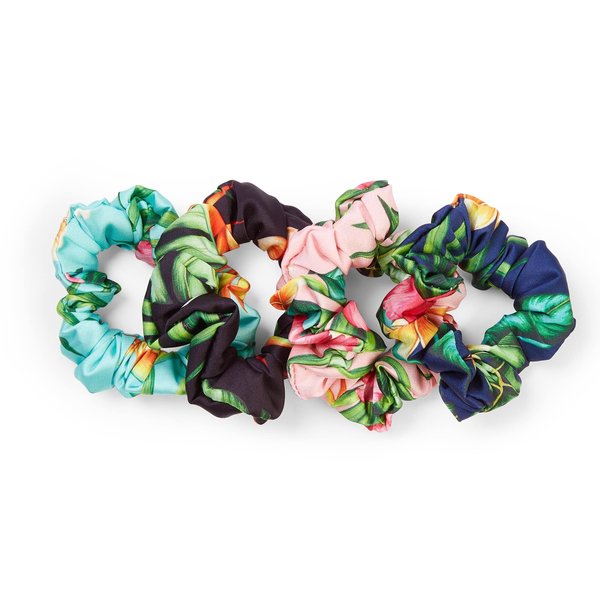 Flora & Curl Small Satin Scrunchies