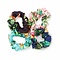 Flora & Curl Small Satin Scrunchies