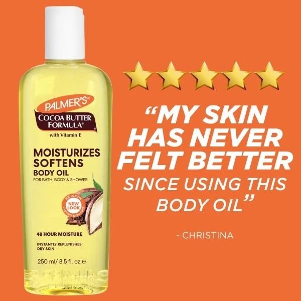 Palmer's Palmer's COCOA BUTTER FORMULA Moisturizes Softens Body Oil 250ml