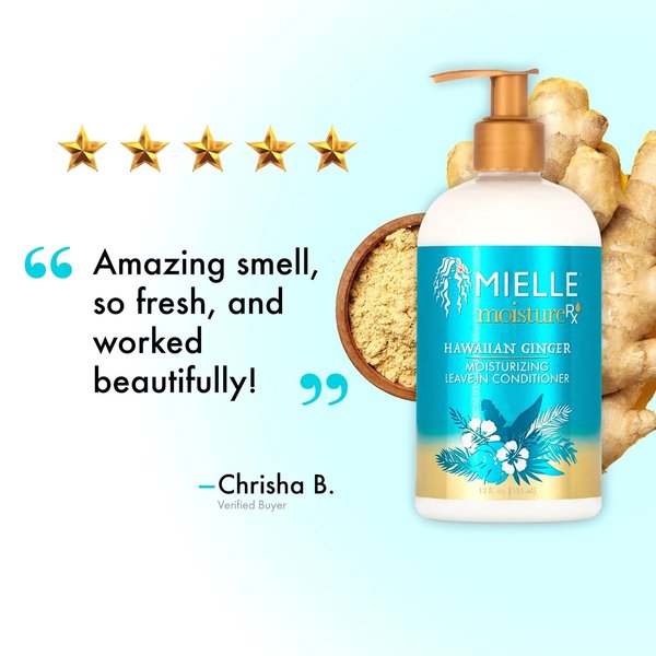 Mielle Mielle - Leave-in conditioner - Houdt vocht vast voor langdurige hydratatie - Herstelt natuurlijke glans - 355ml