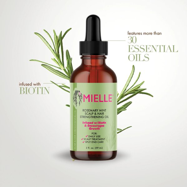 Mielle Mielle Rosemary Mint Scalp & Hair Strengthening Oil 59ml