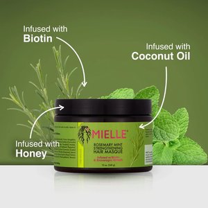 Mielle Rosemary Mint Strengthening Hair Masque 340g