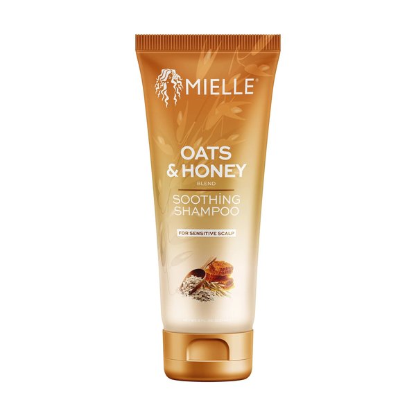 Mielle Mielle - Hydraterende shampoo - Reinigt zacht zonder te irriteren - Minimaliseert uitdroging - Gevoelige hoofdhuid - 237ml
