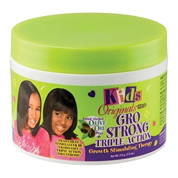 Africa's Best Kids Originals Africa's Best Kids Organics - Haargroei creme – Stimuleert sterke en gezonde groei – Hydrateert en verzacht intensief – Beschermt tegen haarbreuk – 213g