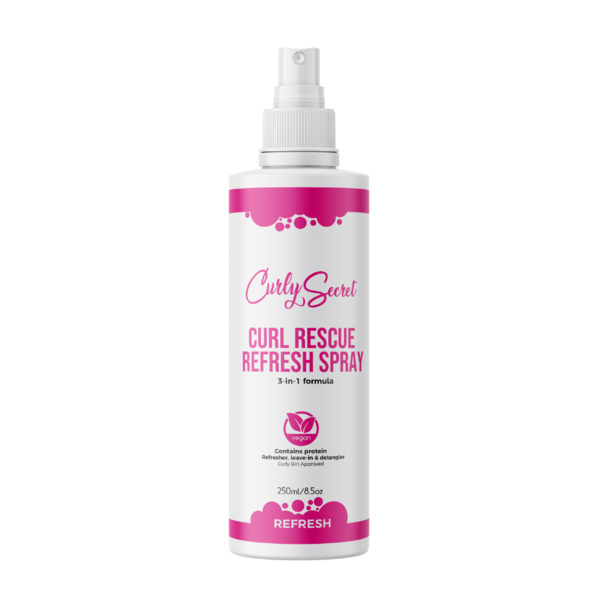 Curly Secret Curly Secret - Multifunctionele spray - Verfrisser, leave-in conditioner en ontwarrer - Voor steil, golvend, krullend en kroeshaar - 250ml