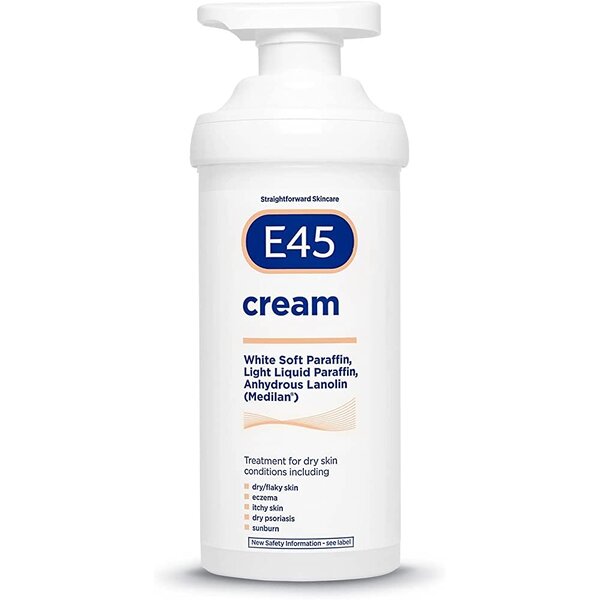 E45 Dermatological Cream for Dry Skin & Eczema 500g A&F Cosmetics