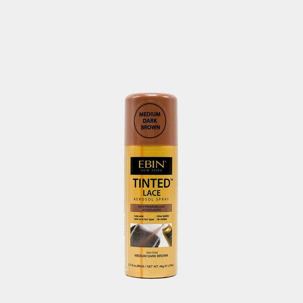 EBIN New York EBIN Tinted Lace Aerosol Spray - Medium Dark Brown 80ml