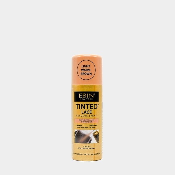 EBIN New York EBIN New York - Pruik spray Light Warm Brown - Sneldrogende waterdichte formule voor langdurige dekking - Geeft een naadloze blend met je natuurlijke haarlijn - 80ml