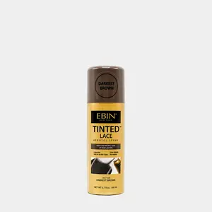 EBIN Tinted Lace Aerosol Spray - Darkest Brown 80ml