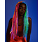 X-Pression  X-Pression - Glow-in-the-dark vlechten - UV-reactieve Kanekalon-vezels - Eenvoudige installatie met voorgetrokken lengte - 116,84cm