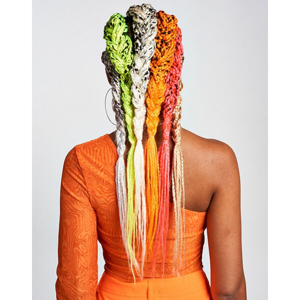 X-Pression  X-Pression - Braid hair - Geeft uniek uv glow effect - Extra lang en soepel vlechten - Lichtgewicht en klitvrij dragen - 116,84cm