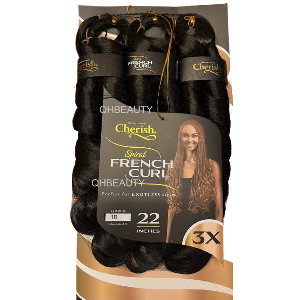 Cherish Cherish 3x Spiral French Curl 22 inch
