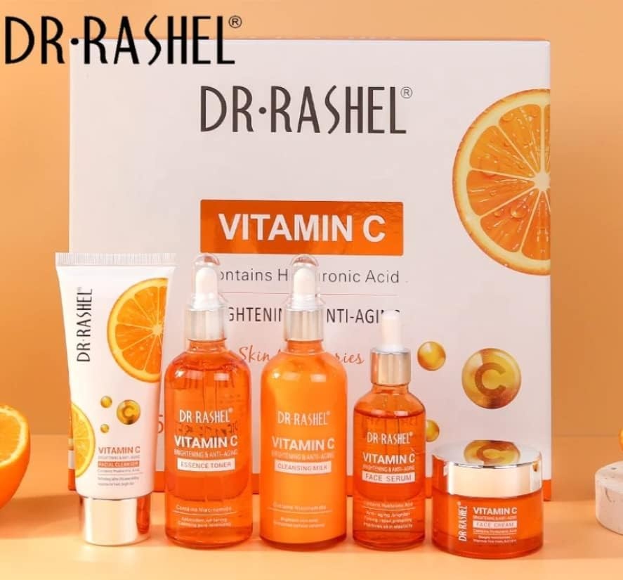 Dr. Rashel Vitamin C Brightening Anti Aging Skin Care Series 5