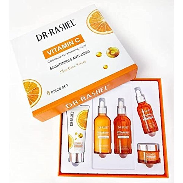 Dr Rashel Dr. Rashel Vitamin C Brightening & Anti Aging Skin Care Series (5 Piece Set)