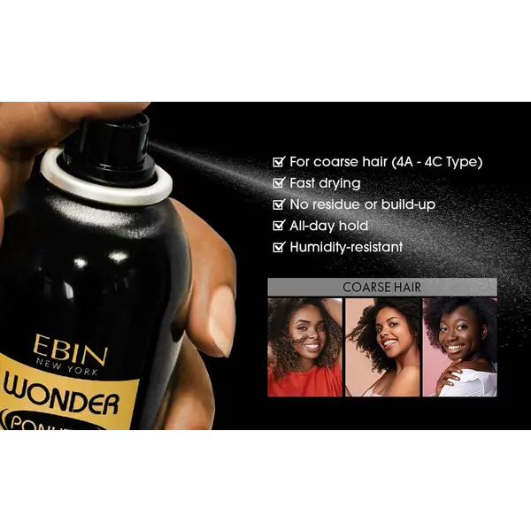 EBIN New York EBIN Wonder Ponytail Bond Freeze Spray Extreme Hold 245ML