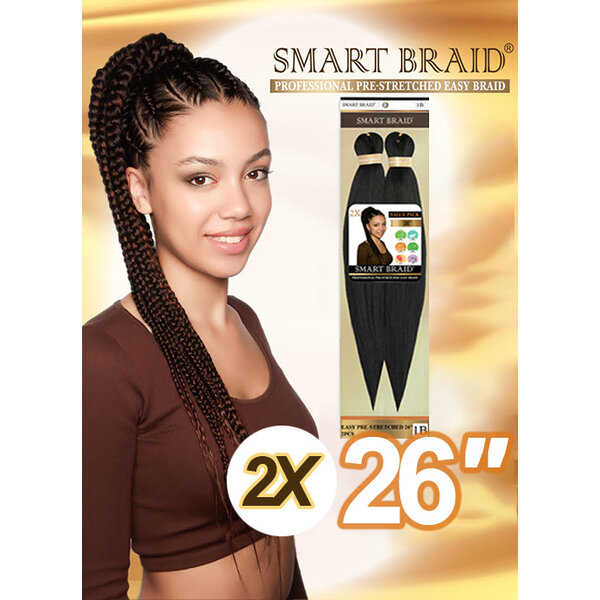 Smart Braid Smart Braid Pre-Stretched 2 in a Pack 26 inch