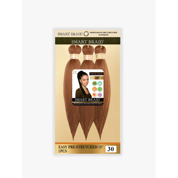 Smart Braid Smart Braids Pre-Stretched 3 in a Pack 16 inch