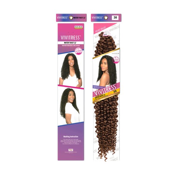 Smart Braid Vivitress Water Wave 22 inch