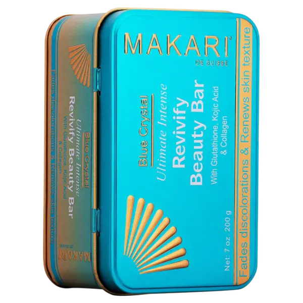 Makari Makari - Beauty zeep - Stimuleert celvernieuwing en vermindert verkleuring - Verheldert de teint en hydrateert - 200g
